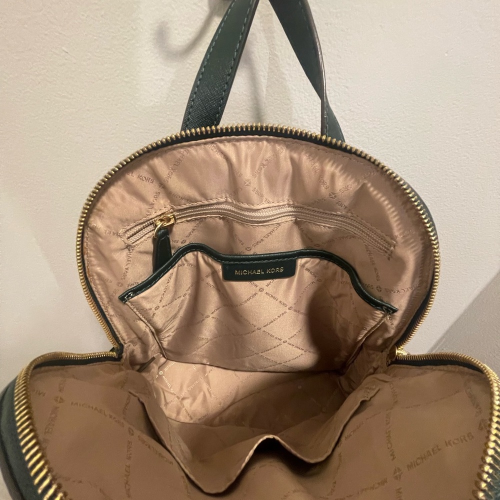 Michael Kors Emmy Backpack in Racing Green